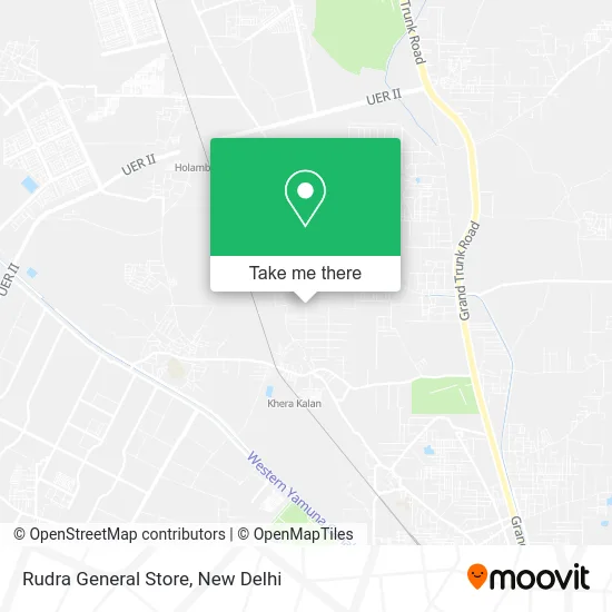 Rudra General Store map