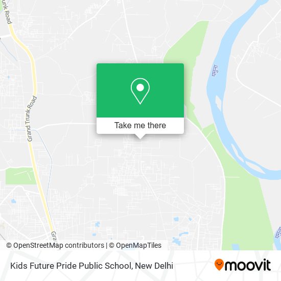 Kids Future Pride Public School map