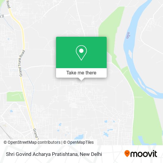 Shri Govind Acharya Pratishtana map
