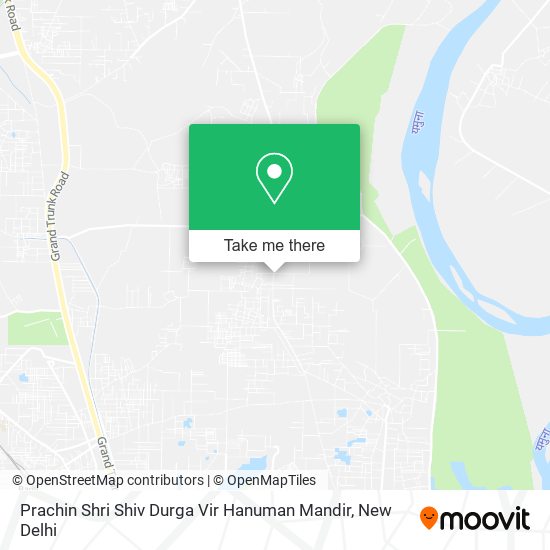 Prachin Shri Shiv Durga Vir Hanuman Mandir map