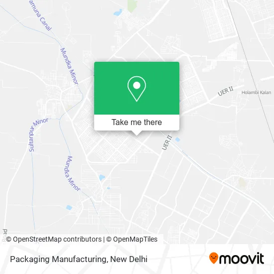 Packaging Manufacturing map
