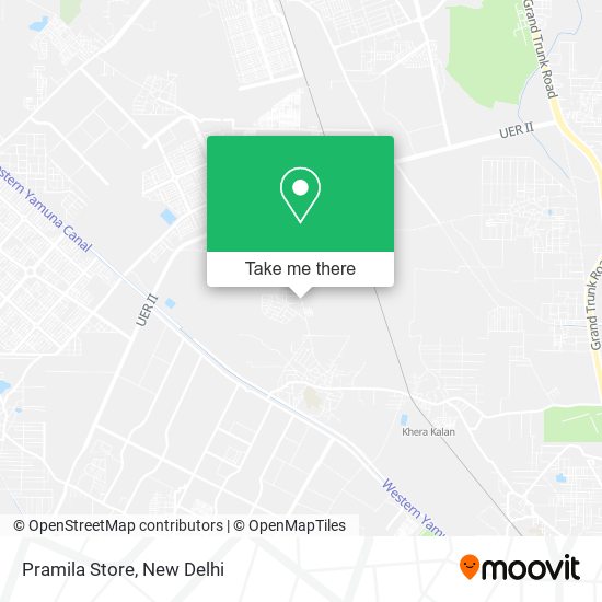 Pramila Store map