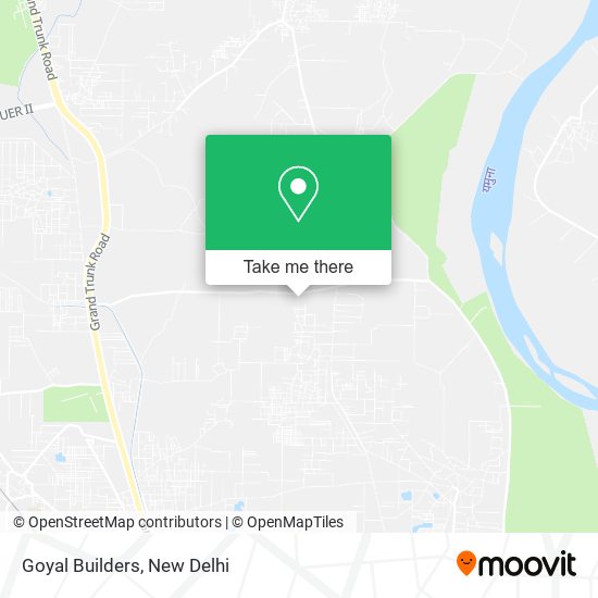 Goyal Builders map