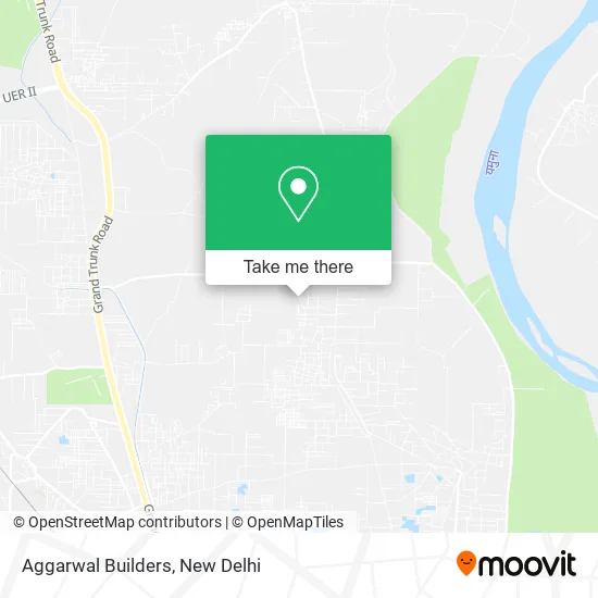 Aggarwal Builders map