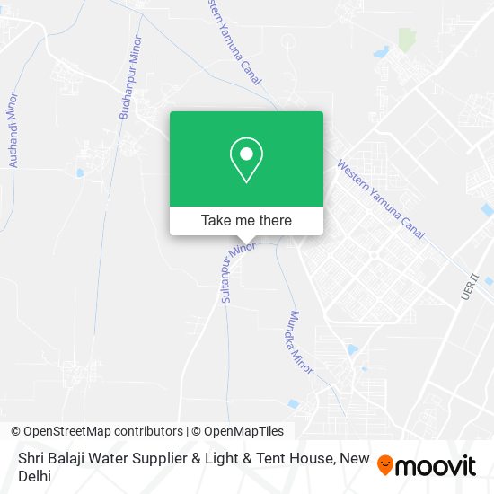Shri Balaji Water Supplier & Light & Tent House map