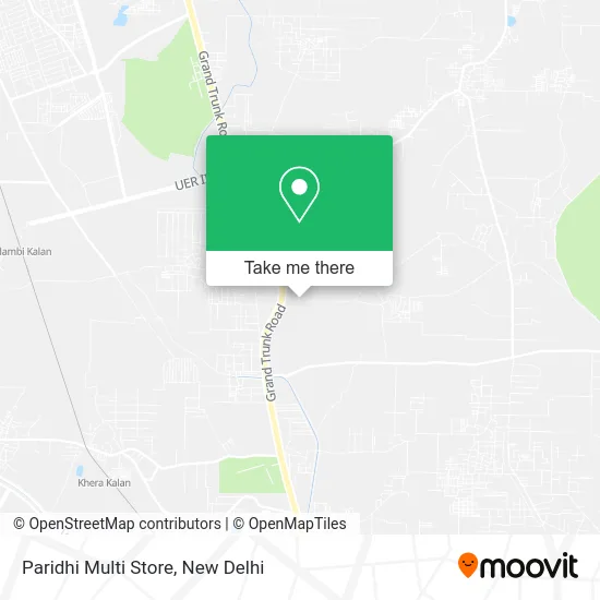 Paridhi Multi Store map