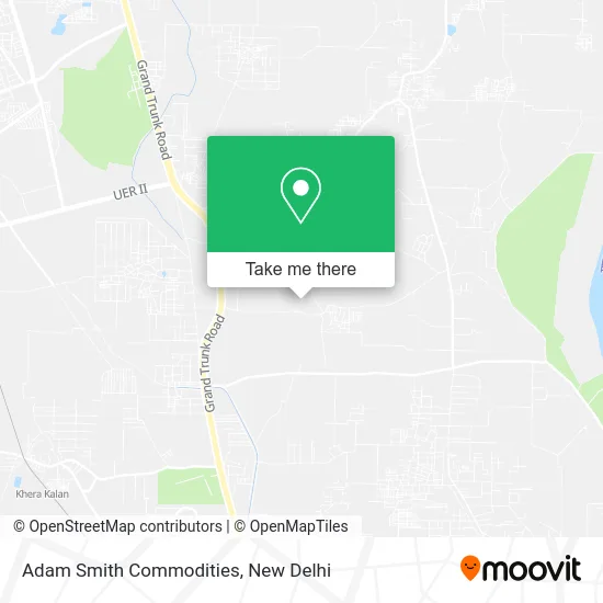 Adam Smith Commodities map