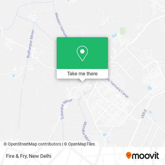 Fire & Fry map