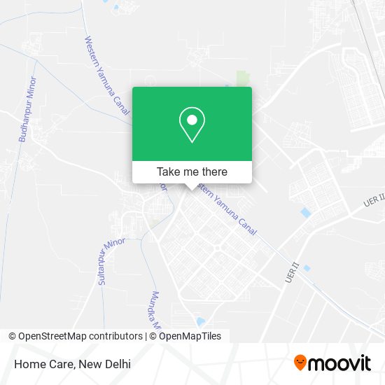 Home Care map