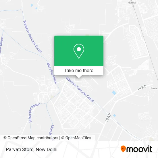 Parvati Store map