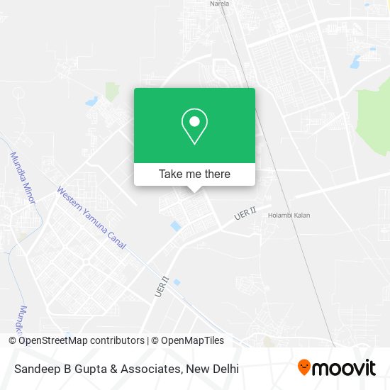 Sandeep B Gupta & Associates map