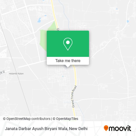 Janata Darbar Ayush Biryani Wala map
