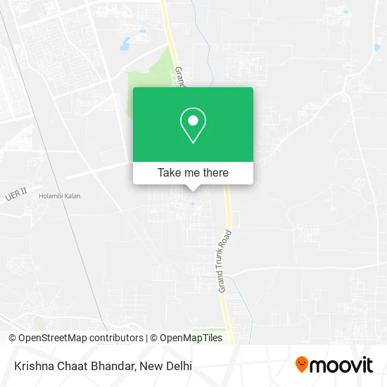 Krishna Chaat Bhandar map