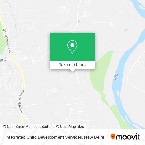Integrated Child Development Services map