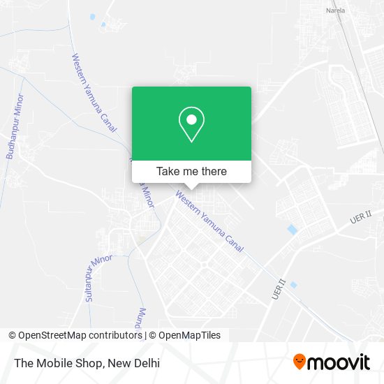 The Mobile Shop map