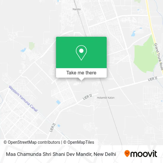 Maa Chamunda Shri Shani Dev Mandir map