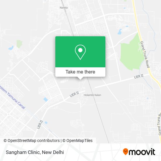 Sangham Clinic map