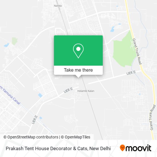 Prakash Tent House Decorator & Cats map