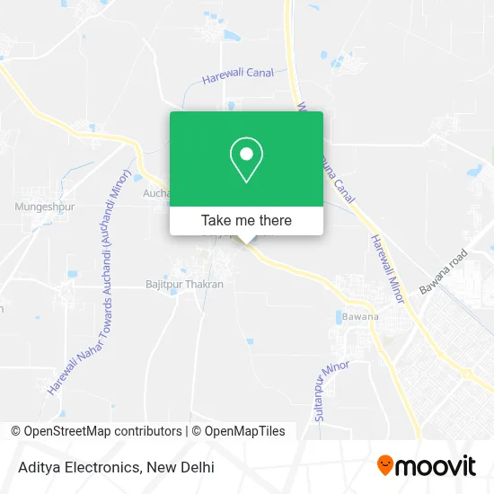 Aditya Electronics map
