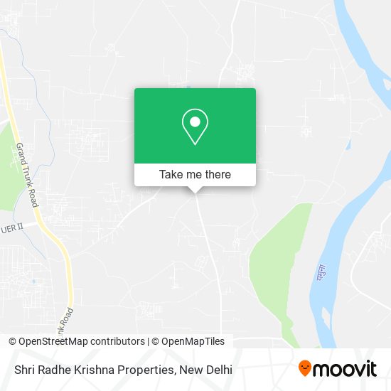 Shri Radhe Krishna Properties map
