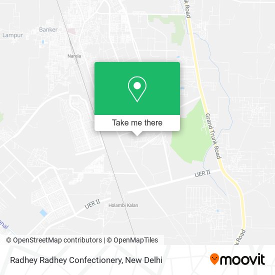 Radhey Radhey Confectionery map