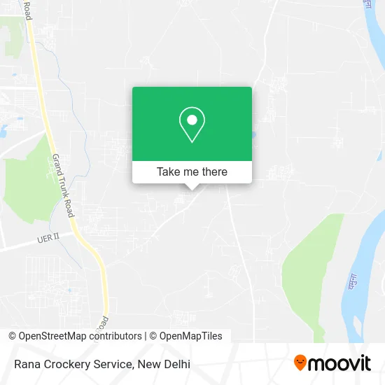 Rana Crockery Service map