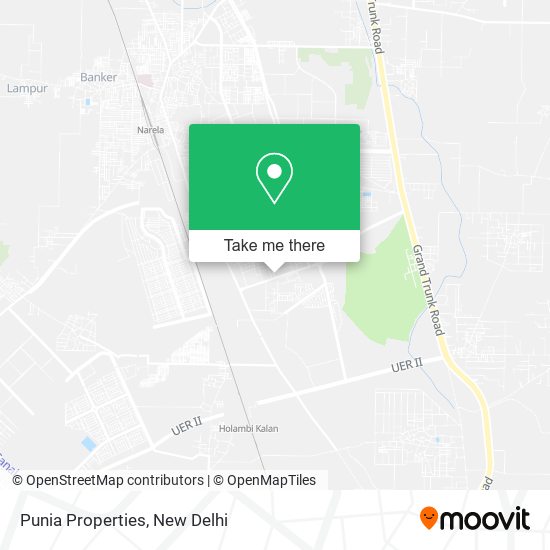 Punia Properties map