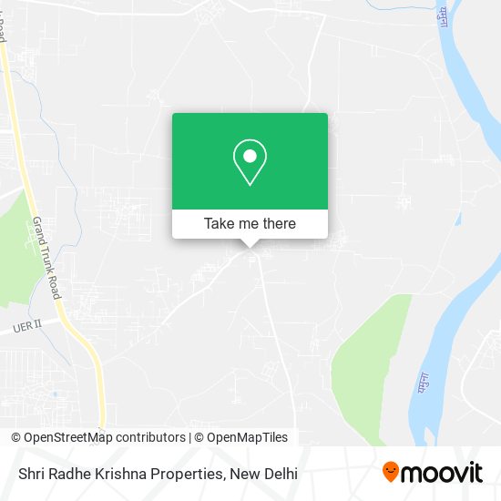 Shri Radhe Krishna Properties map