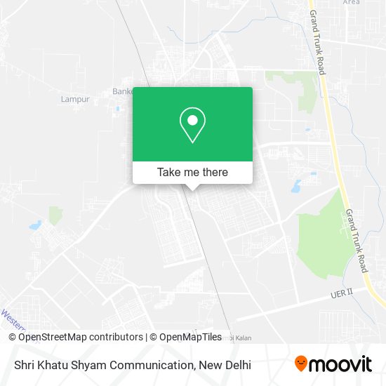 Shri Khatu Shyam Communication map