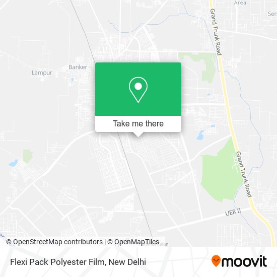 Flexi Pack Polyester Film map