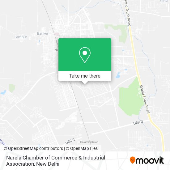 Narela Chamber of Commerce & Industrial Association map