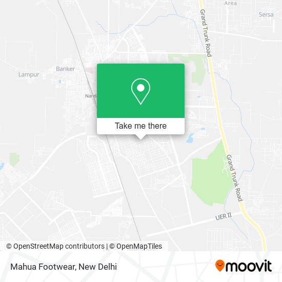 Mahua Footwear map