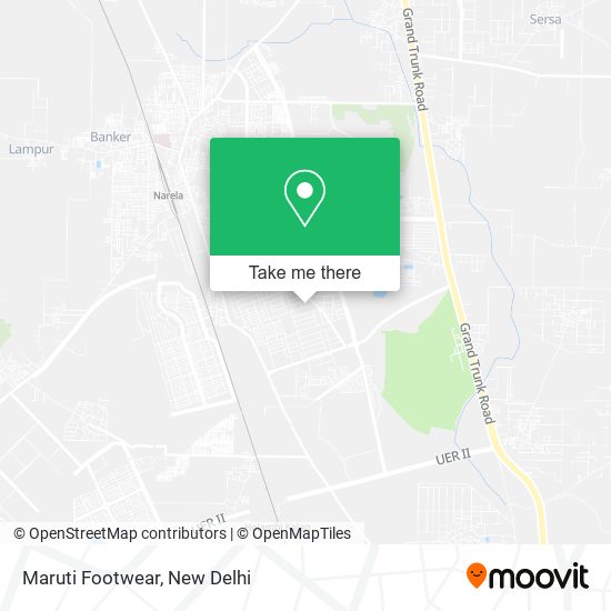 Maruti Footwear map