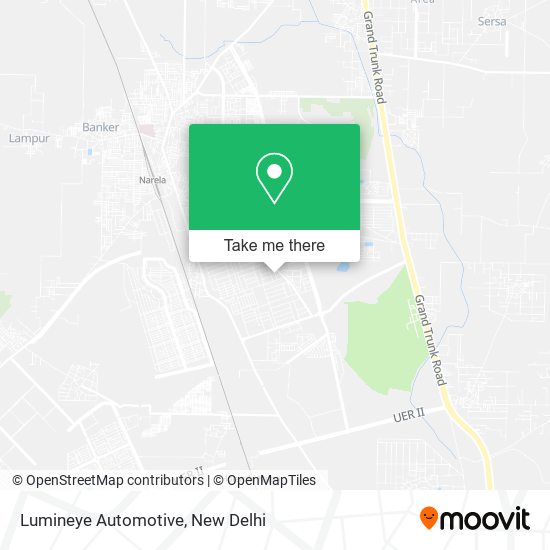 Lumineye Automotive map