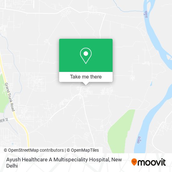 Ayush Healthcare A Multispeciality Hospital map