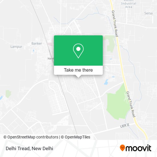 Delhi Tread map