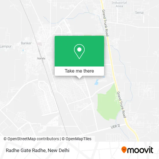 Radhe Gate Radhe map