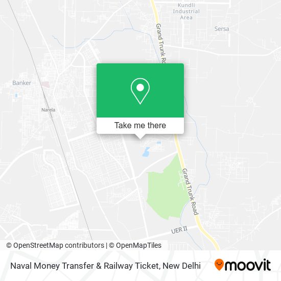 Naval Money Transfer & Railway Ticket map