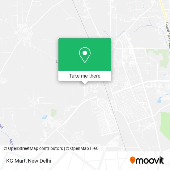 KG Mart map