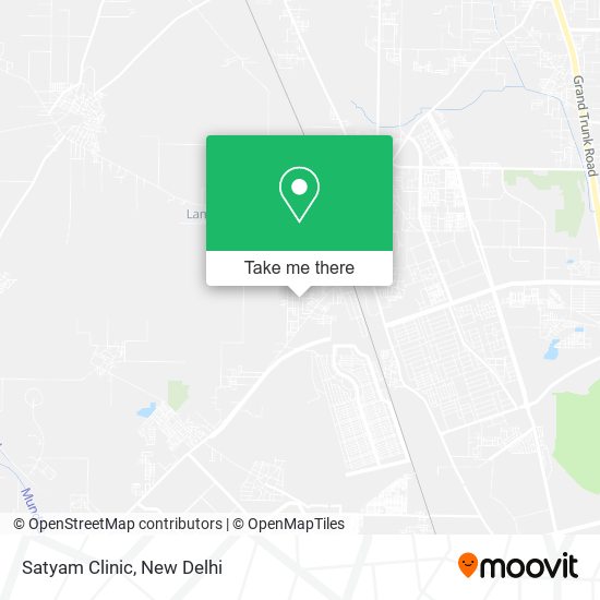 Satyam Clinic map