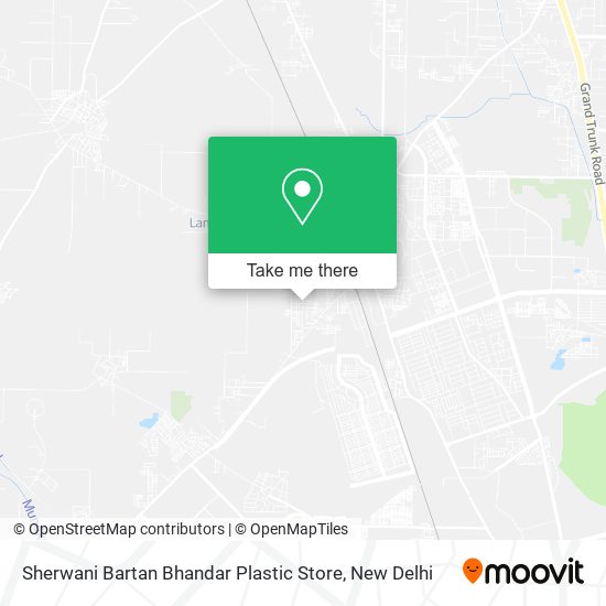 Sherwani Bartan Bhandar Plastic Store map