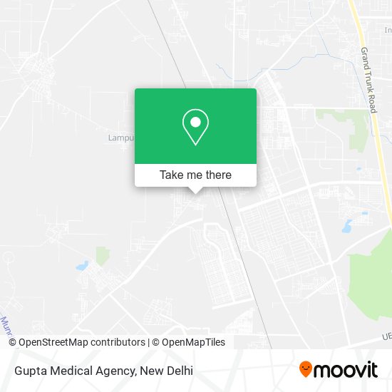 Gupta Medical Agency map