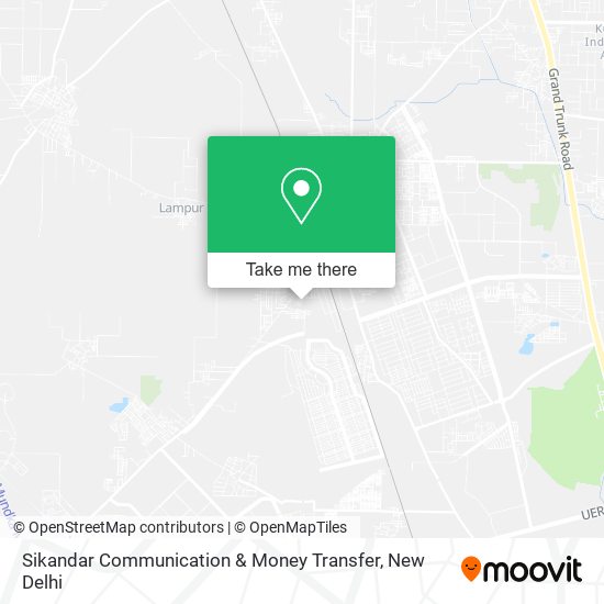 Sikandar Communication & Money Transfer map