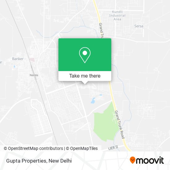 Gupta Properties map