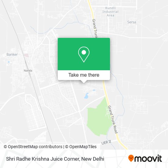 Shri Radhe Krishna Juice Corner map