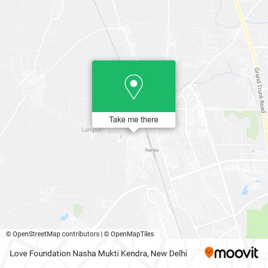 Love Foundation Nasha Mukti Kendra map