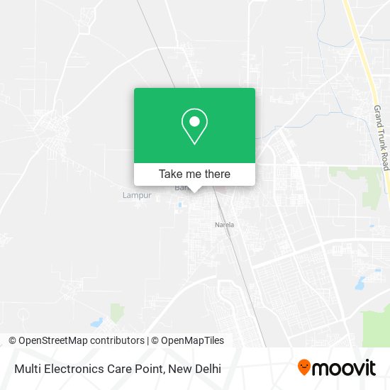 Multi Electronics Care Point map