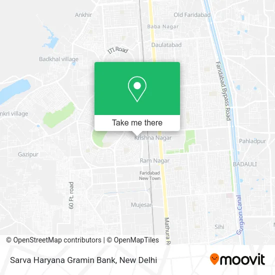 Sarva Haryana Gramin Bank map