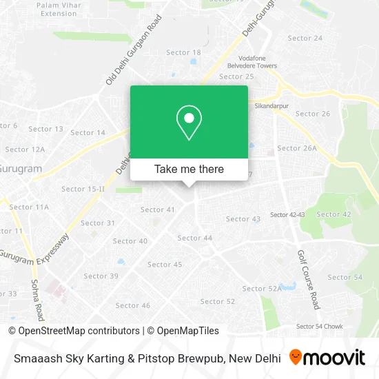 Smaaash Sky Karting & Pitstop Brewpub map