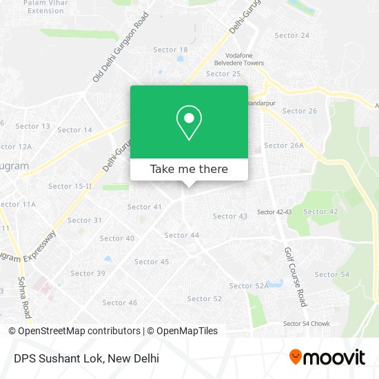 Sushant Lok Map Gurgaon How To Get To Dps Sushant Lok In Gurgaon By Bus Or Metro?